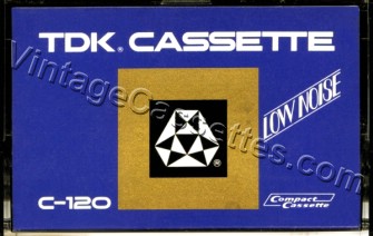 TDK TDK LN c-120 1970–71 Type I Cassette Tape