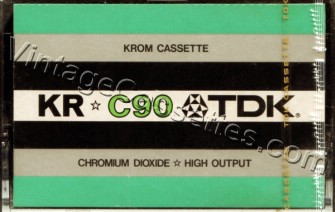 TDK TDK KR 1973–74 Type II Cassette Tape