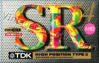 TDK TDK SR "F" 1994–95 Type II Cassette Tape