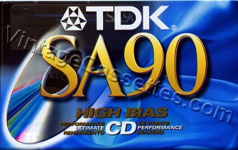 TDK TDK SA 1997–01 Type II Cassette Tape