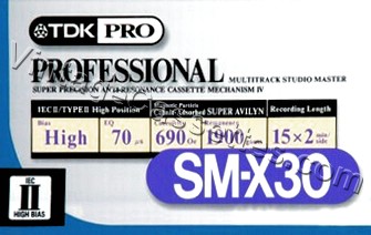 TDK TDK SM-X 1997–01 Type II Cassette Tape