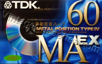 TDK TDK MA-EX 1998 Type IV Cassette Tape