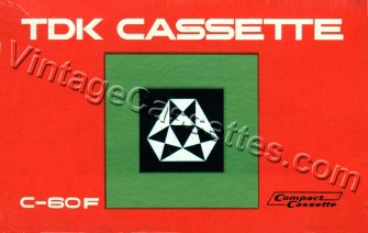 TDK TDK MAVERICK c-60 Type I 1970–71 Type I Cassette Tape