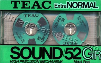 TEAC R2R TEAC SOUND GR 1984–85 Type I Cassette Tape