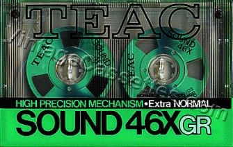 TEAC R2R TEAC SOUND-X GR 1986–87 Type I Cassette Tape