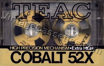 TEAC R2R TEAC COBALT-X 1986–87 Type II Cassette Tape