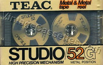 TEAC R2R TEAC STUDIO G 1984–85 Type IV Cassette Tape
