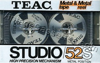 TEAC R2R TEAC STUDIO S 1984–85 Type IV Cassette Tape