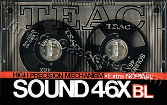 TEAC R2R TEAC SOUND-X BL 1986–87 Type I Cassette Tape
