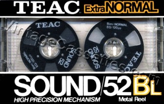 TEAC R2R TEAC SOUND BL 1984–85 Type I Cassette Tape