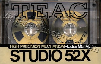 TEAC R2R TEAC STUDIO-X 1986–87 Type IV Cassette Tape