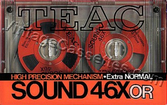 TEAC R2R TEAC SOUND-X OR 1986–87 Type I Cassette Tape