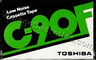 Aurex/Toshiba Toshiba F Type I Budget Series 1980–83 Type I Cassette Tape