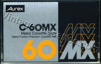Aurex/Toshiba Aurex MX 1980–83 Type IV Cassette Tape