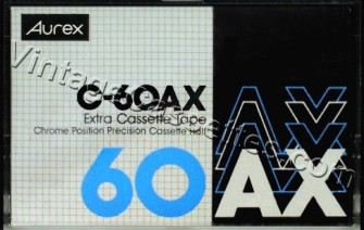 Aurex/Toshiba Aurex AX 1980–83 Type II Cassette Tape