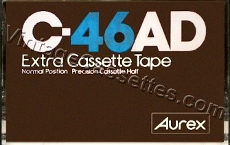 Aurex/Toshiba Aurex AD 1979–80 Type I Cassette Tape