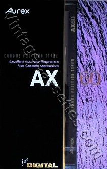 Aurex/Toshiba Aurex AX 1990–92 Type II Cassette Tape