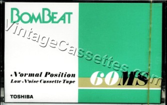 Aurex/Toshiba Toshiba MS 60 Type I BomBeat Series 1980–83 Type I Cassette Tape