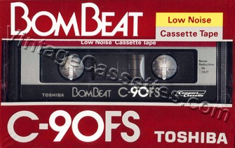 Aurex/Toshiba Toshiba FS C-90 Type I BomBeat Series 1987–90 Type I Cassette Tape