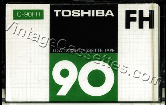 Aurex/Toshiba Toshiba FH Type I Budget Series 1980–83 Type I Cassette Tape