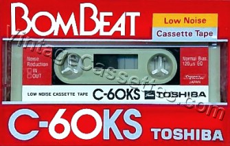 Aurex/Toshiba Toshiba KS Type I BomBeat Series 1983–87 Type I Cassette Tape