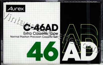 Aurex/Toshiba Aurex AD 1980–83 Type I Cassette Tape