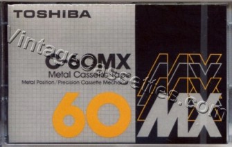 Aurex/Toshiba Toshiba MX Type IV 1980–83 Type IV Cassette Tape