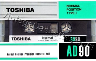 Aurex/Toshiba Toshiba AD 1983–87 Type I Cassette Tape