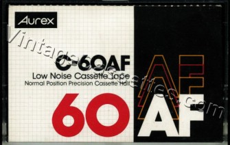 Aurex/Toshiba Aurex AF 1980–83 Type I Cassette Tape