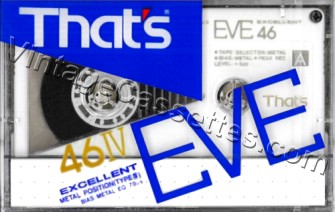 Triad/That's That's EVE-IV 1986 Type IV Cassette Tape