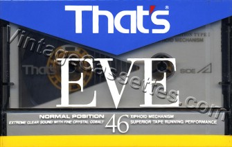 Triad/That's That's EVE-I 1987 Type I Cassette Tape