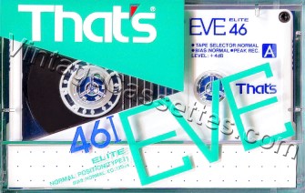 Triad/That's That's EVE-I Type I 1986 Type I Cassette Tape