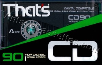 Triad/That's That's CD-I 1986 Type I Cassette Tape