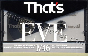 Triad/That's That's EVE-IV 1987 Type IV Cassette Tape