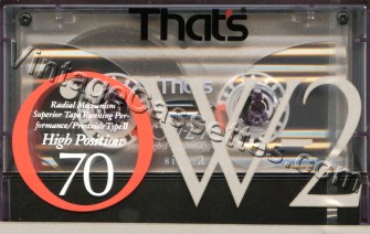 Triad/That's That's OW-II 1990 Type II Cassette Tape