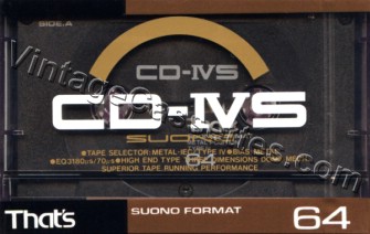 Triad/That's That's CD-IVS 1988 Type IV Cassette Tape