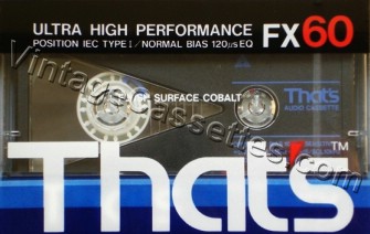 Triad/That's That's FX 1987–88 Type I Cassette Tape