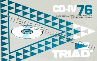 Triad/That's TRIAD CD-IV 1988 Type IV Cassette Tape