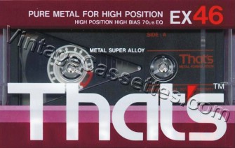 Triad/That's That's EX 1989 Type II Cassette Tape