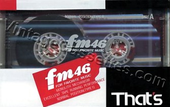 Triad/That's That's FM 1990 Type I Cassette Tape