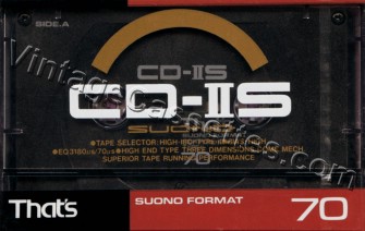 Triad/That's That's CD-IIS 1988 Type II Cassette Tape