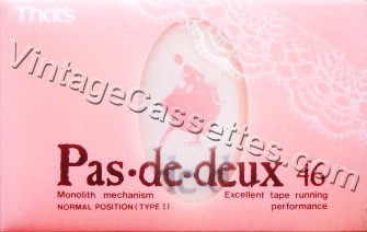 Triad/That's That's Pas-de-deux Type I Pink 1987 Type I Cassette Tape