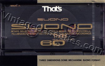 Triad/That's That's SUONO 1990–92 Type IV Cassette Tape