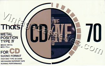 Triad/That's That's CD-IVF 1991–92 Type IV Cassette Tape