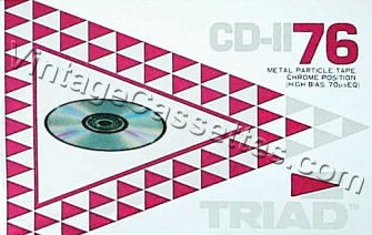 Triad/That's TRIAD CD-II 1988 Type II Cassette Tape
