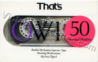 Triad/That's That's OW-I 1991–92 Type I Cassette Tape