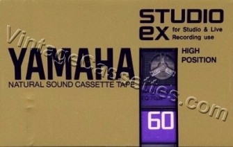Yamaha Yamaha Studio EX 1982–83 Type II Cassette Tape