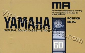 Yamaha Yamaha MR Type IV 1982–83 Type IV Cassette Tape