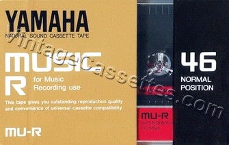 Yamaha Yamaha MU-R Type I 1984–85 Type I Cassette Tape