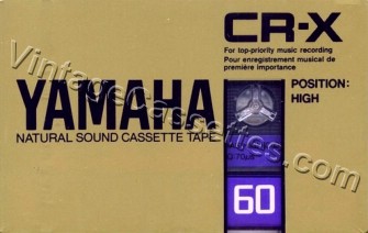 Yamaha Yamaha CR-X 1982–83 Type II Cassette Tape